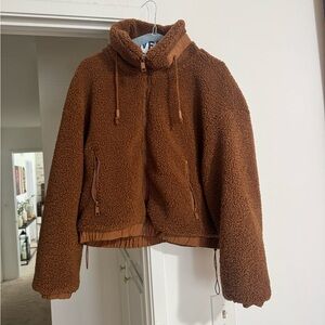 Love Tree Tan Sherpa Jacket